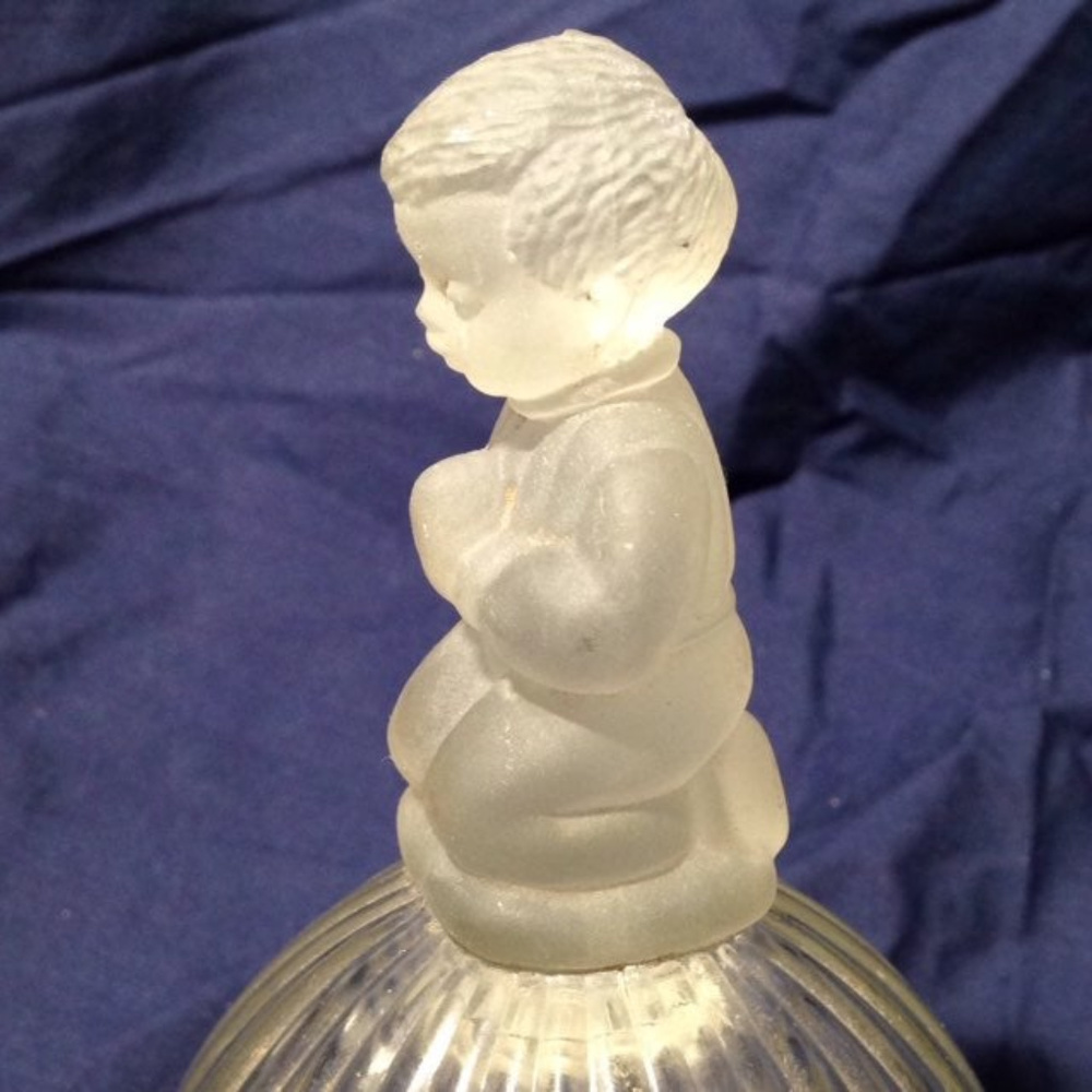 1979 Goebel Crystal Praying Boy Bell